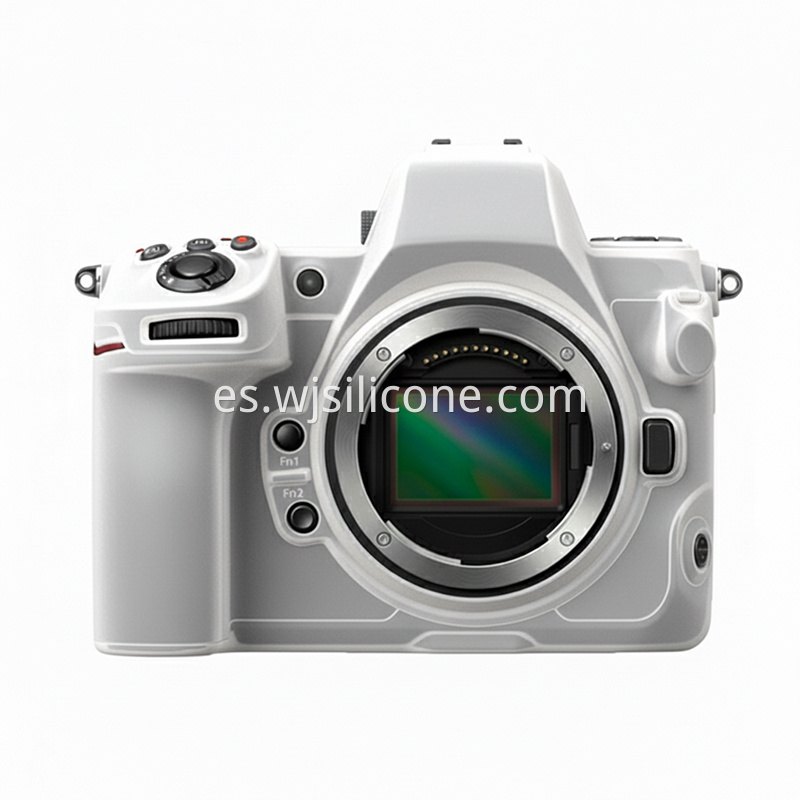 White Camera Silicone Cases